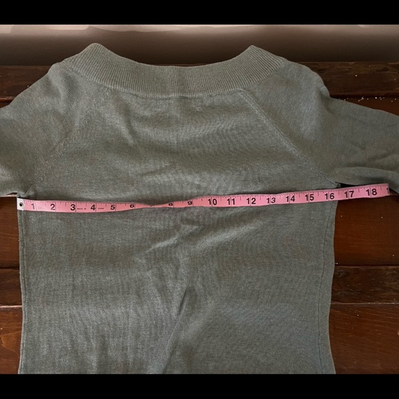 Lauren by Ralph Lauren green sweater - Picture 6 of 7